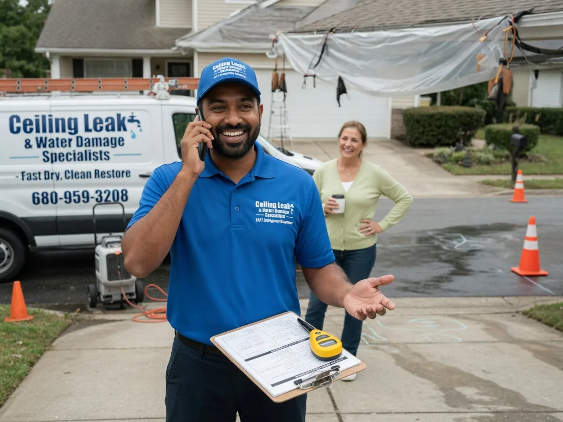 Ceiling Leak Cleanup Millstone Township, NJ FAQs